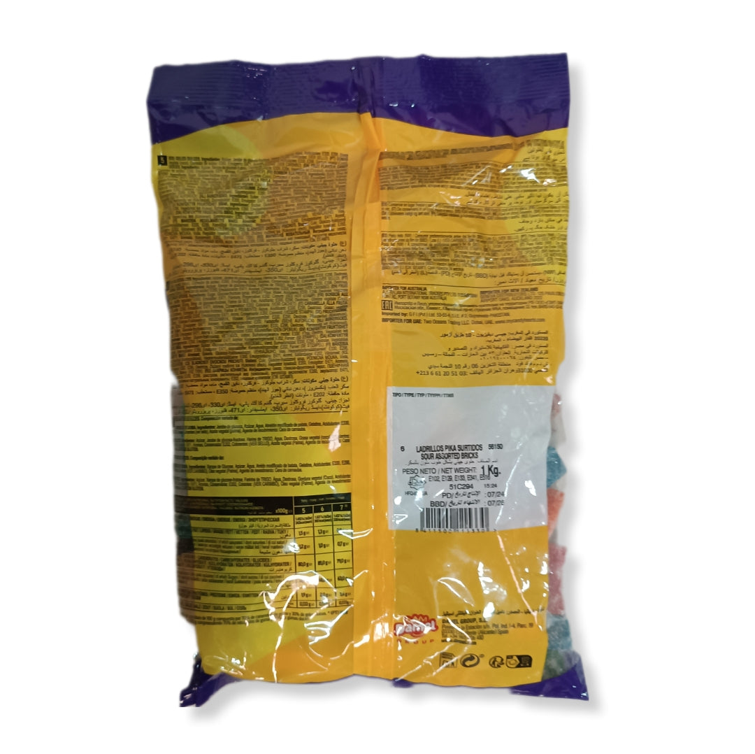 Ladrillos Pika Colores Surtidos Damel | Formato Bolsa 1KG