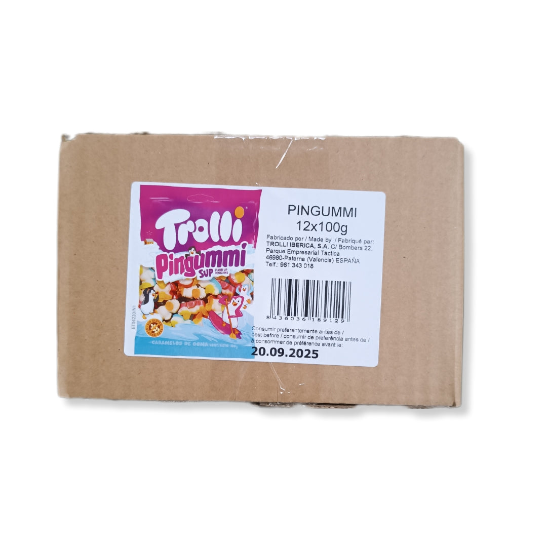 Pingüinos Trolli | 12 Bolsas De 100g