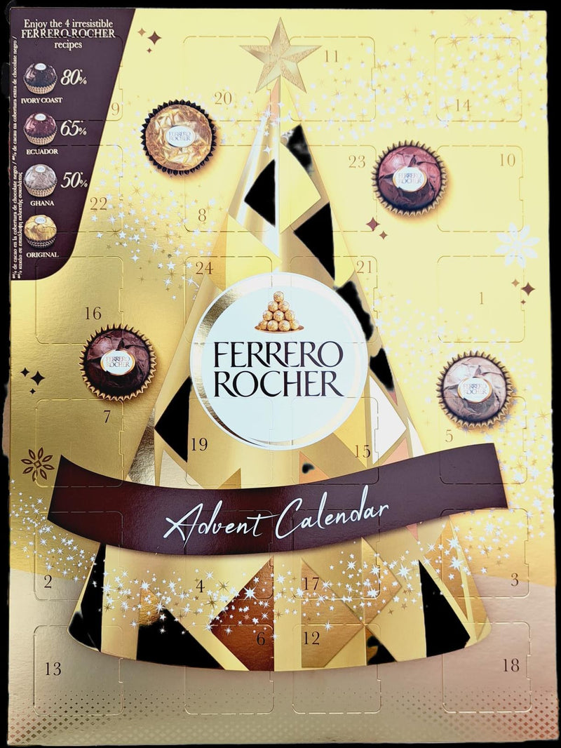 Calendario Adviento Ferrero Rocher Dorado 300g
