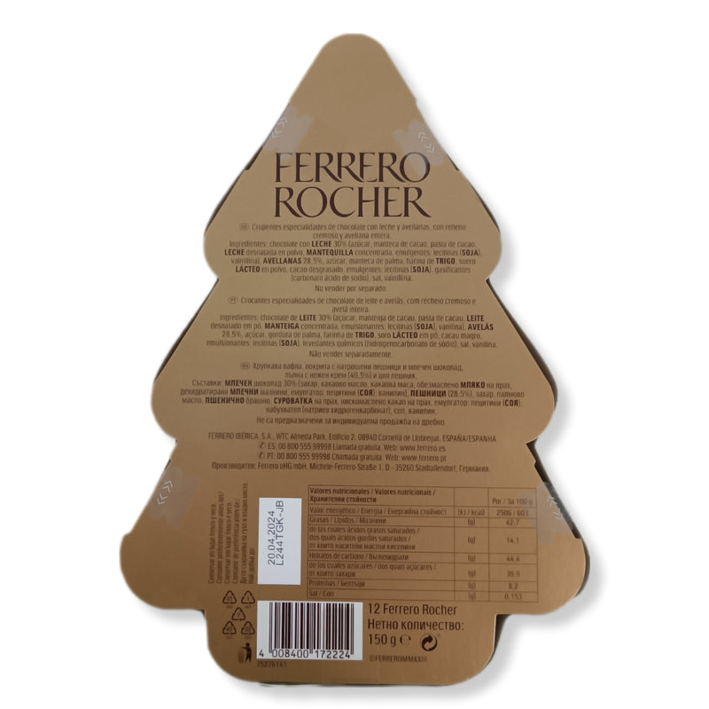 Ferrero Rocher Árbol de Navidad | Contiene 12 Bombones