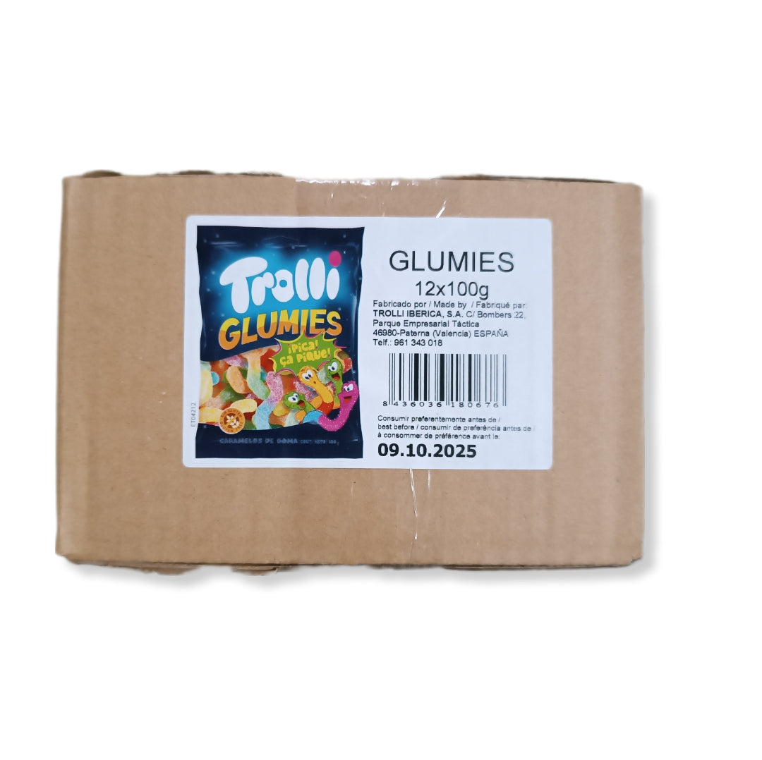 Gusanos Pica Trolli | 12 Bolsas De 100g