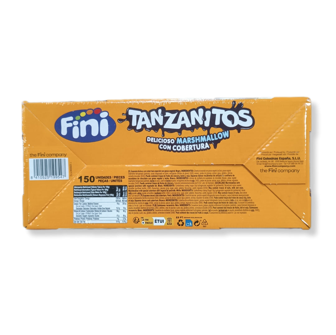 Tanzanitos Chocolate Blanco y Negro Fini 150 U