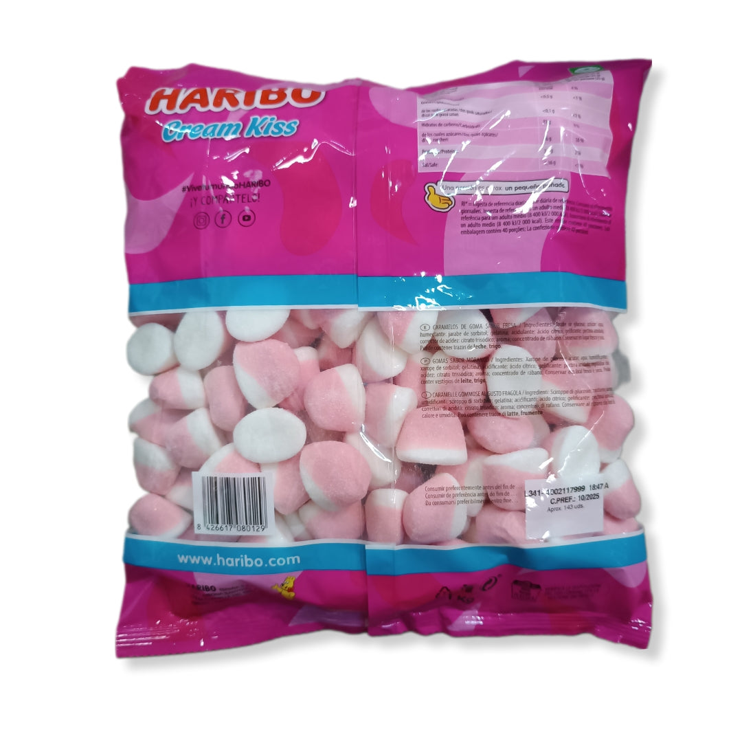 Besos Rosa Haribo | Formato Bolsa 1KG