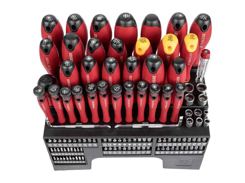 Set XXL | Caja de Herramientas de destornilladores y puntas | Contiene 116 Pieza