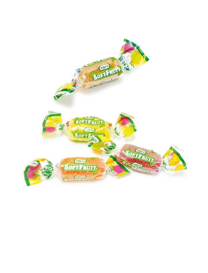 Caramelos Envueltos Invididualmente de la marca Vidal Golosinas - Soft Fruit (1KG)