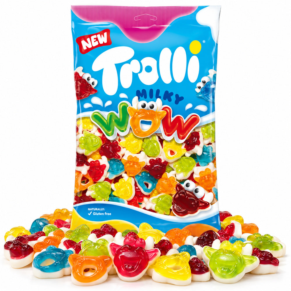 Trolli WOW Milky Mix bolsa 1 kg - imagen 1
