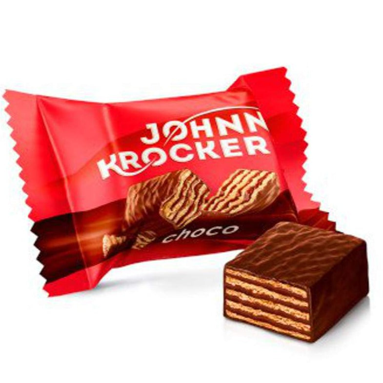 Roshen Wafers Johnny Krocker Chocolate | Contiene 75 Unidades