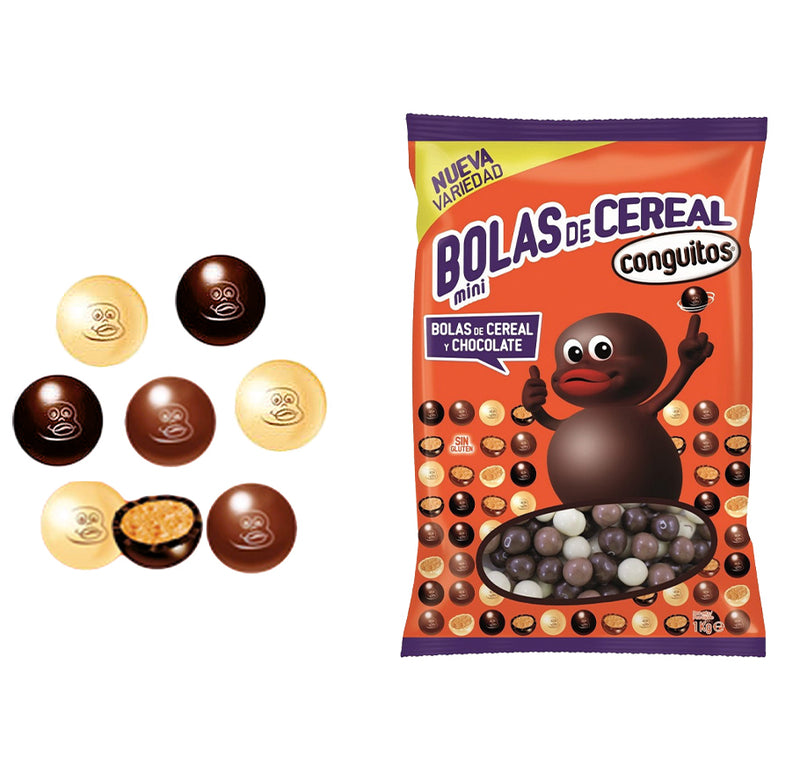 Conguitos Mini Bolas Cereal Mix | Bolsa 1Kg