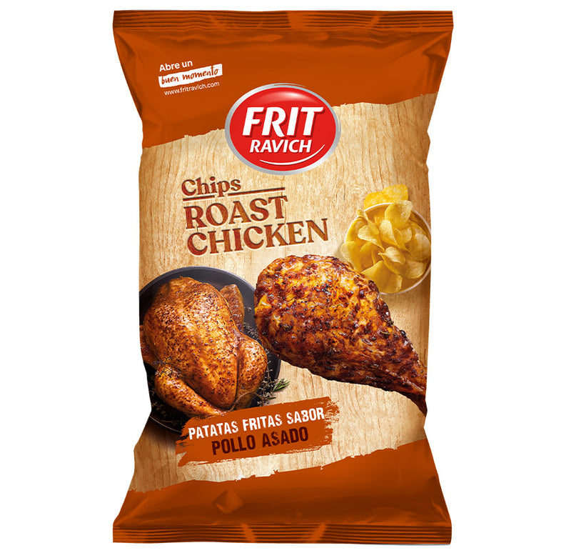 PATATAS FRITAS CHIPS CHICKEN | Contiene 12 Unidades de 125g