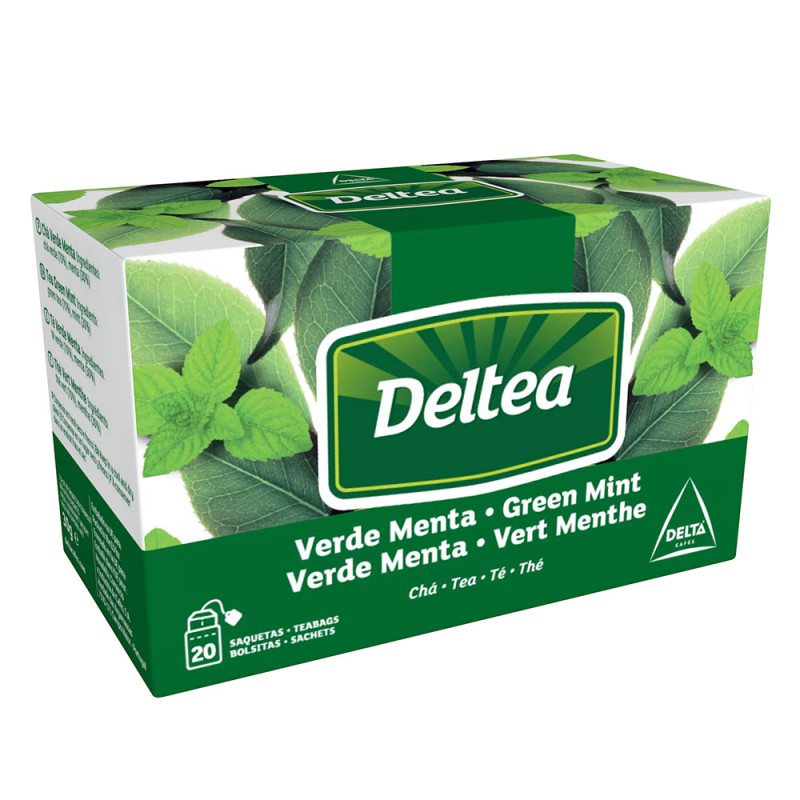 Deltea Te Verde Menta |5 Paquetes De 20 Unidades