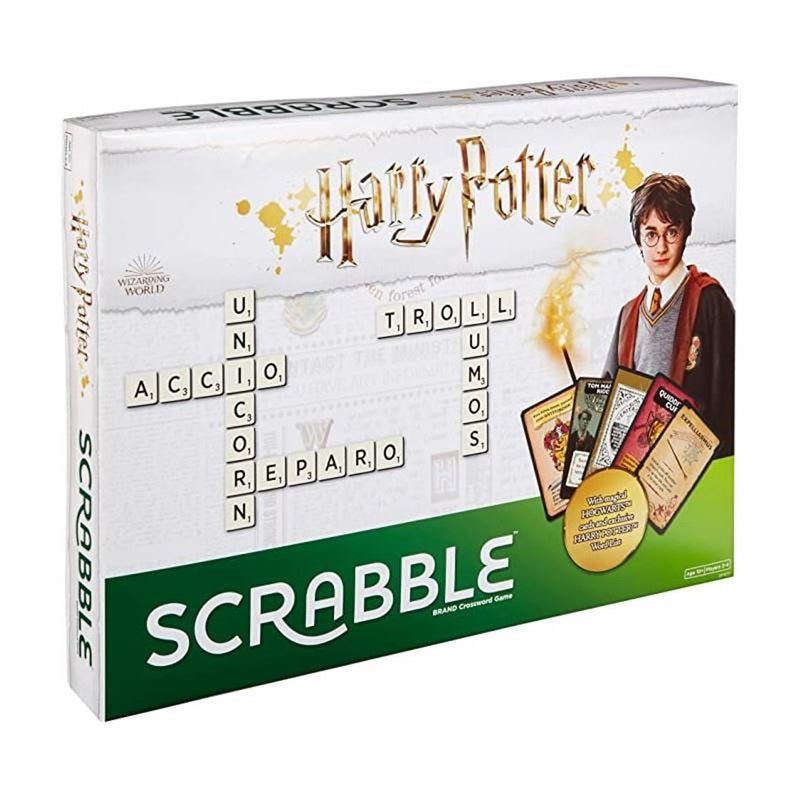 Juego De Mesa Mattel Scrabble Harry Potter Pegi 10