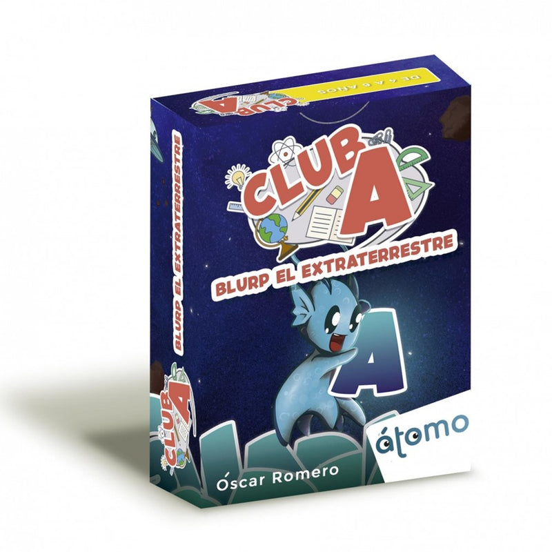 Juego De Mesa Átomo Games Club A: Blurp El Extraterrestre Pegi 8