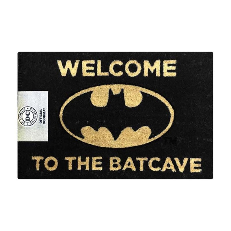 Felpudo Pyramid Batman Welcome to the Batcave Negro