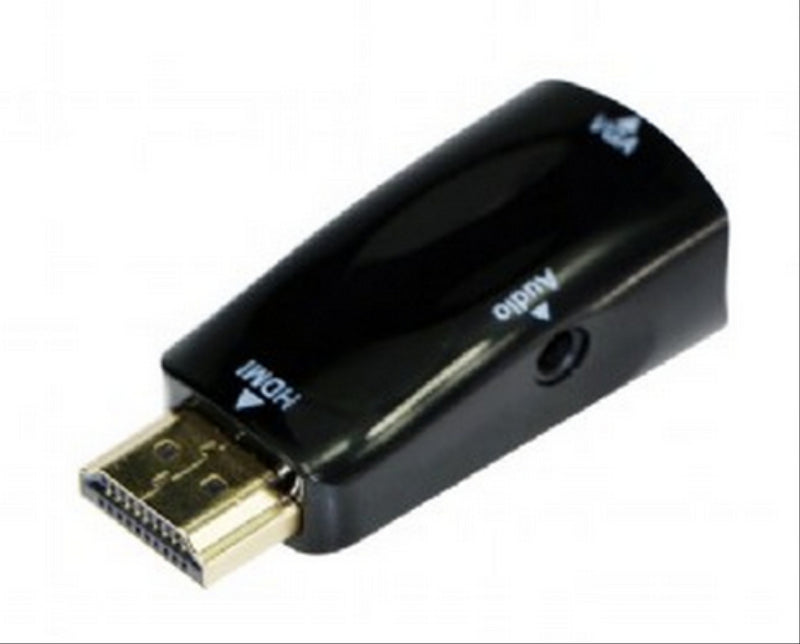 ADAPTADOR GEMBIRD HDMI A VGA HEMBRA CON 3,5MM AUDIO 0,15M