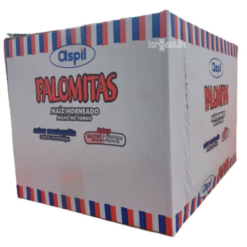 caja palomitas mantequilla aspil