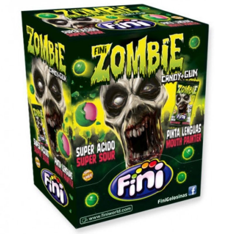 Fini Boom Zombie - Chicles para Halloween
