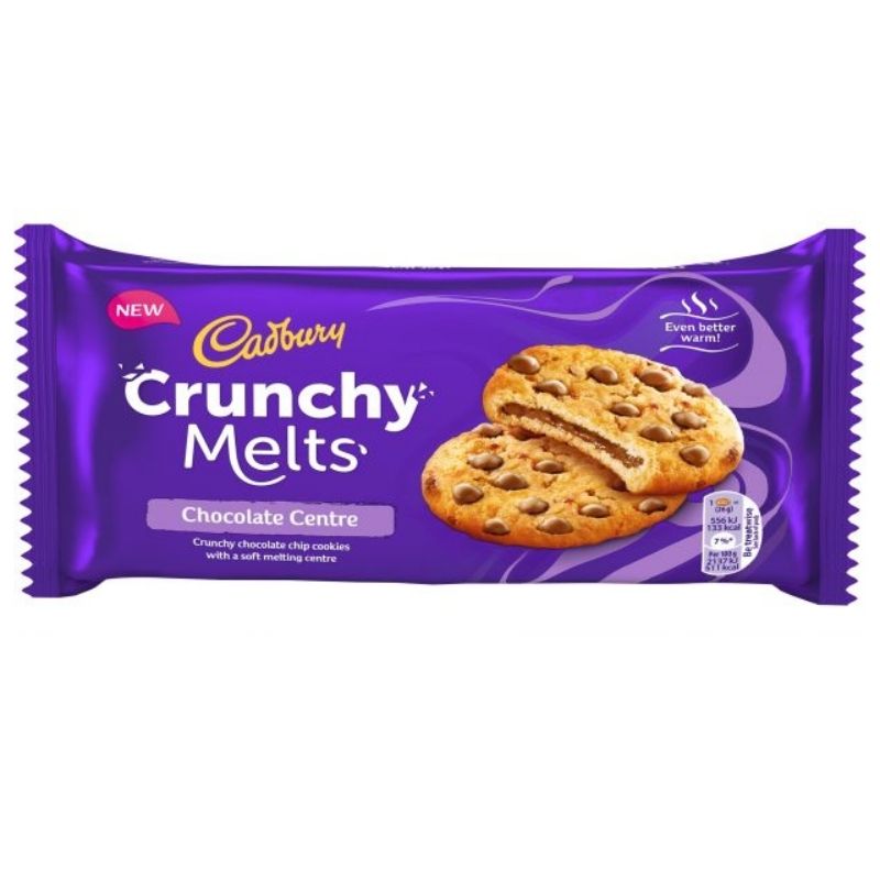 crunchy melts cadbury