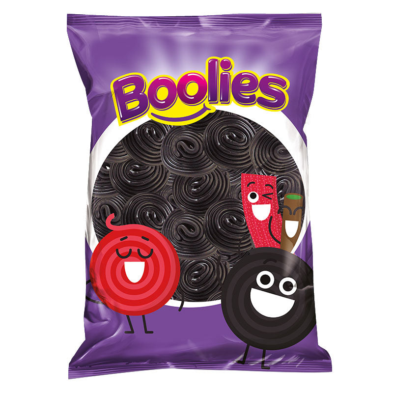 Discos Regaliz Boolies 1KG