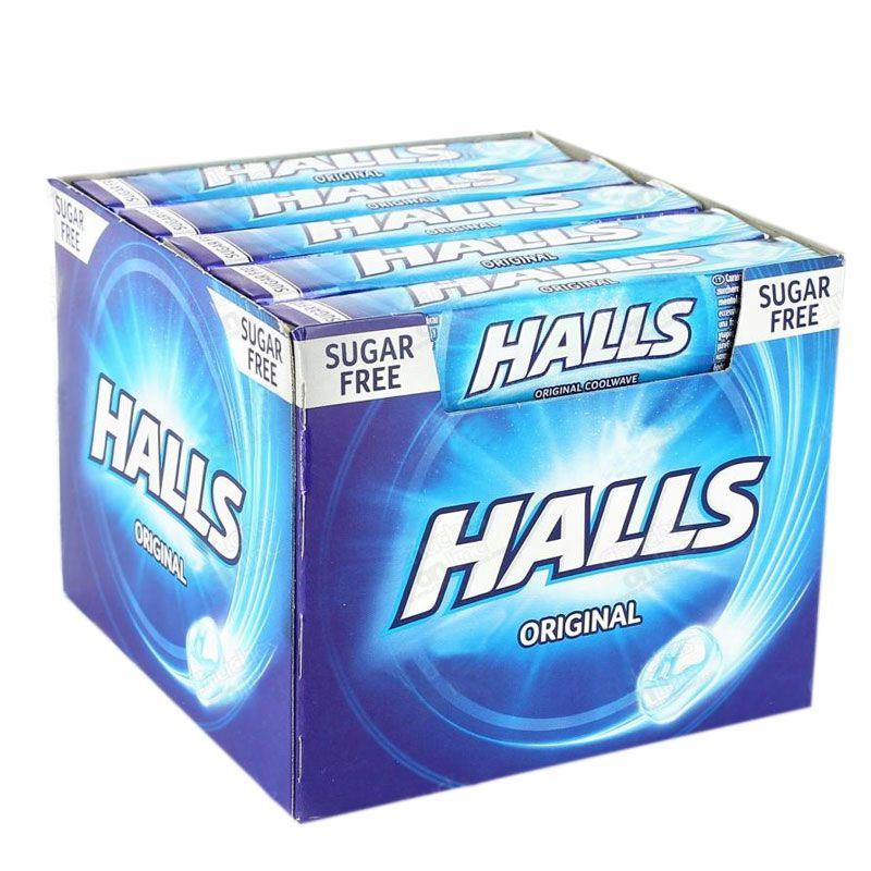 Caramelos Halls Original (20 Paquetes con 10 Uds) - Kremtik