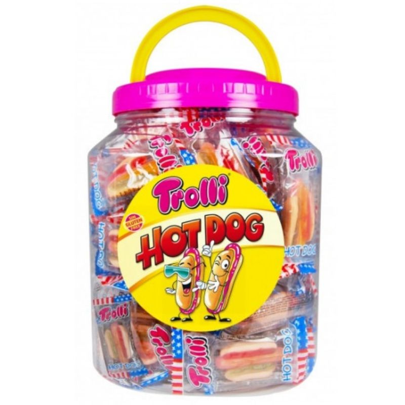 Trolli Hot Dog Tarro 60 Unidades