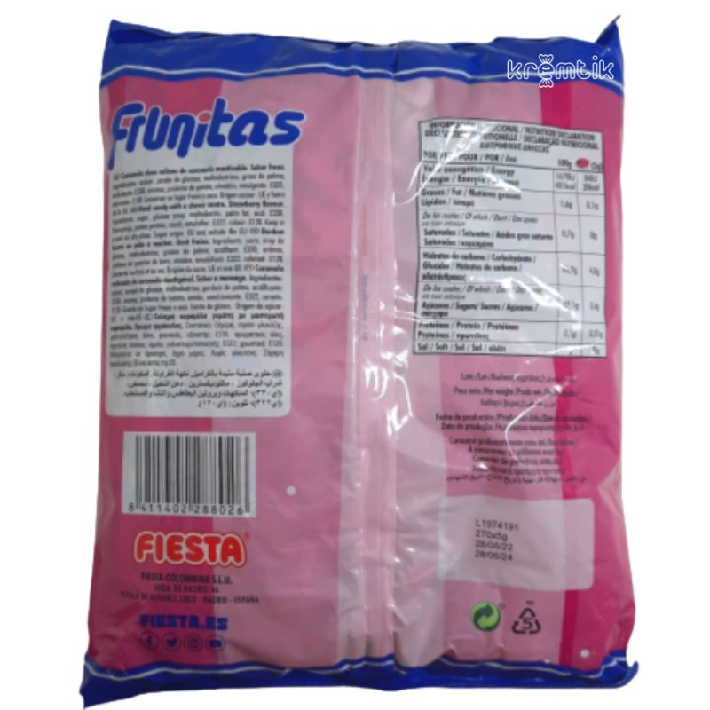 ingredientes de frunitas fiesta