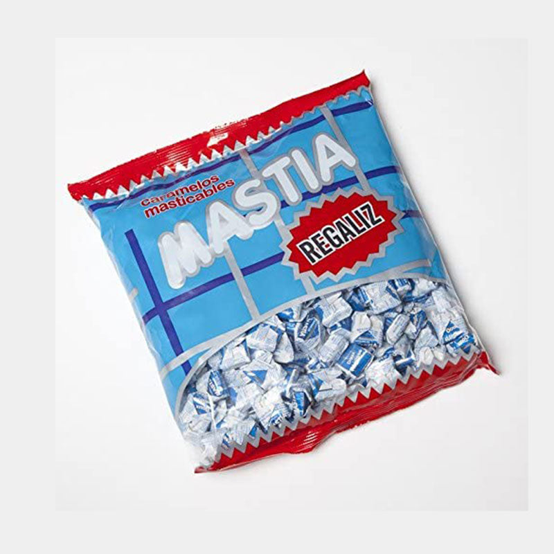 Caramelos Mastia Sabor Regaliz 🥇 Bolsa 1KG