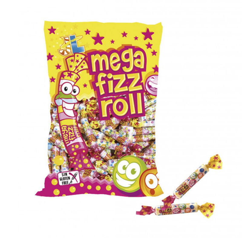 Mega Fizz Roll 🥇 Pastillas Caramelo Comprimido 200 Unidades
