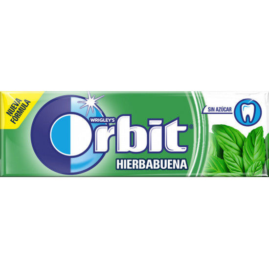 Chicles Orbit Hierbabuena (30 Paquetes con 10 Uds) - Kremtik