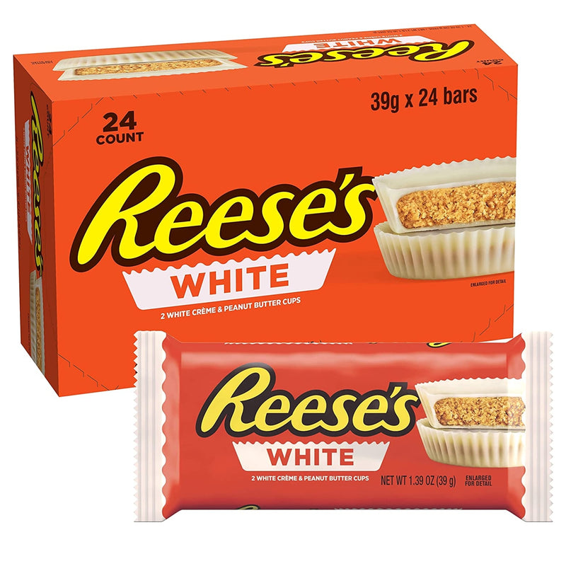 Reese’s Pack 2 White Choco 39,5g (24 Uds)