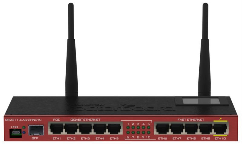 ROUTER MIKROTIK RB2011UiAS-2HnD-IN
