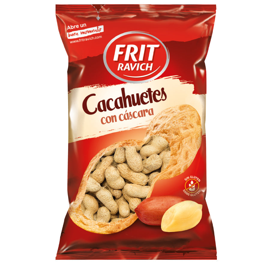 Cacahuete Con Cáscara Tostado 380G | Contiene 10 Unidades