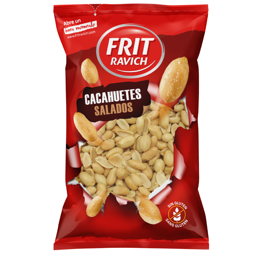 Cacahuete Repelada Sal 400G | Pack 5 Unidades
