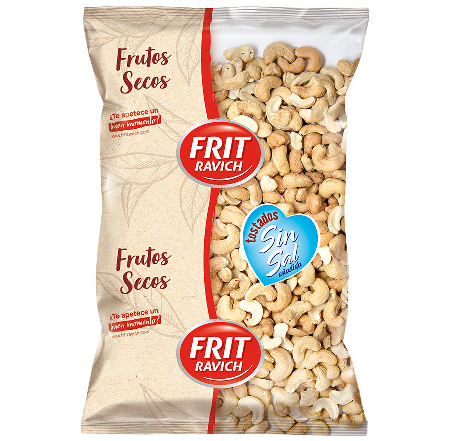 Anacardos Tostados Sin Sal | Formato Bolsa 1Kg