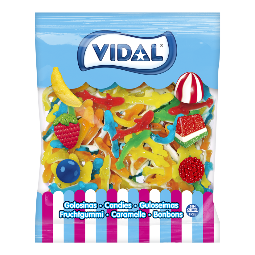 Tiburones Jelly (1KG) - Kremtik